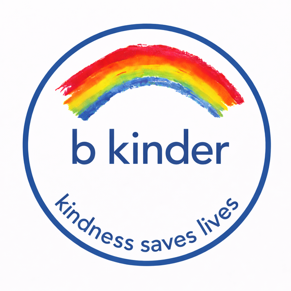 b kinder bumper sticker