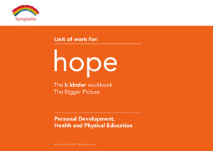 PDHPE unit of work for orange b kinder workbook (ages 11 – 14 yrs)