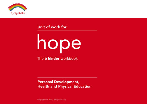 PDHPE unit of work for red b kinder workbook (ages 8 – 10 yrs)