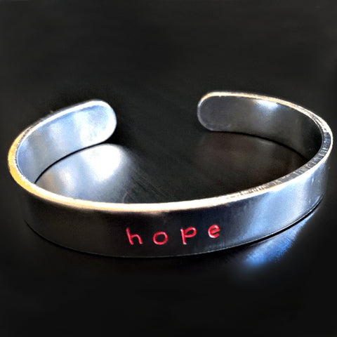 b kinder "hope" bangle bracelet